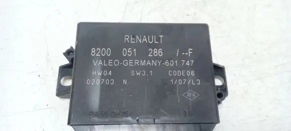 Renault Espace - Grand espace IV Parking PDC control unit/module 8200051286