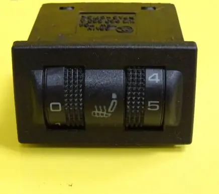 Skoda Octavia Mk1 (1U) Seat heating switch 1U6963563A
