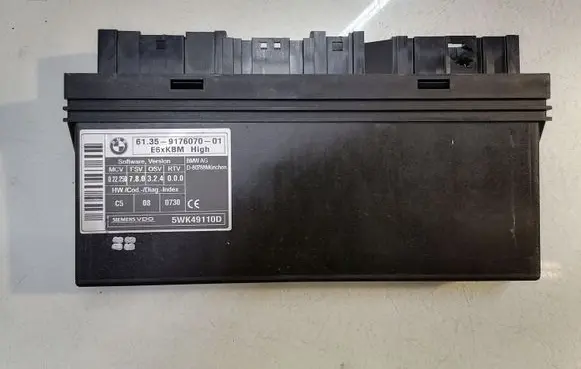 BMW 5 E60 E61 Comfort/convenience module 5WK49110D 9176070