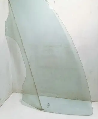 Opel Corsa E Front door window/glass (coupe) AS2