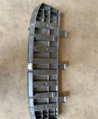 Front bumper skid plate/under tray