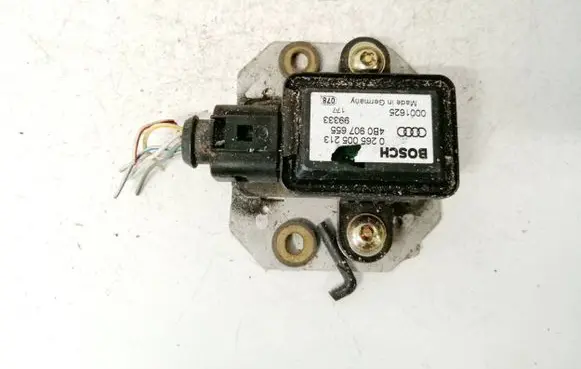 Audi A4 S4 B5 8D ESP acceleration yaw rate sensor 4B0907655 0265005213