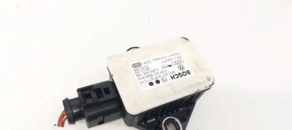 Audi A4 S4 B8 8K ESP acceleration yaw rate sensor 8K0907637C 0265005738