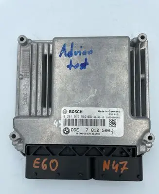 BMW 5 E60 E61 Engine control unit/module 7812500 0281015552