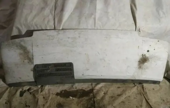 Renault Trafic I Engine bonnet/hood baltas