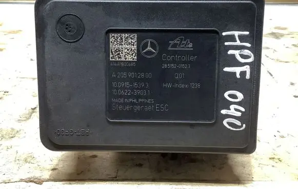Mercedes-Benz C W205 ABS Pump A2059012800 A2054313612