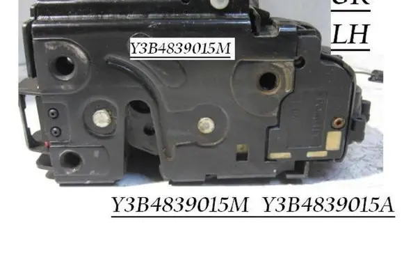 Seat Toledo II (1M) Rear door lock Y3B4839015M Y3B4839015A