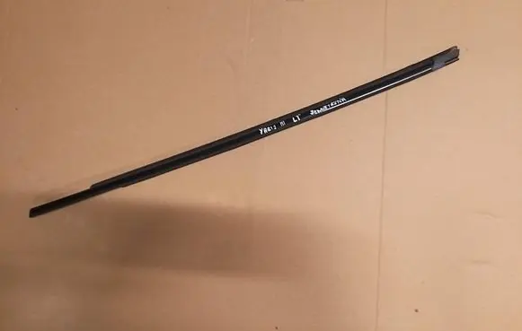 Toyota Yaris Rubber seal rear door 