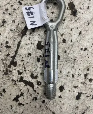 Towing hook eye