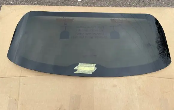 Porsche Taycan 9J1 Loading door trunk window/glass 9J0845051A