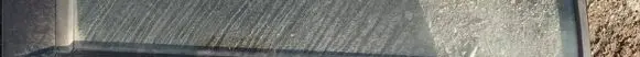 Chrysler Voyager Front door glass trim molding 