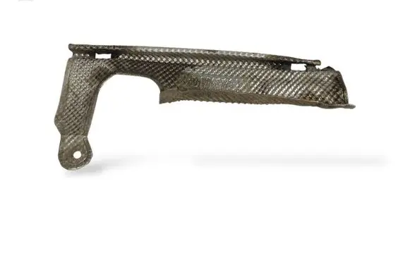 BMW 5 E60 E61 Exhaust heat shield 7033726 51487033726