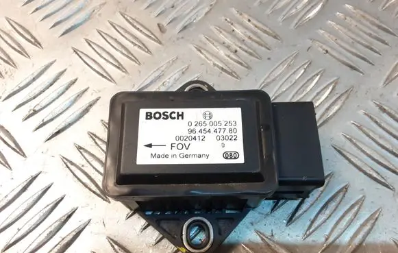 Peugeot 307 ESP acceleration yaw rate sensor 0265005253