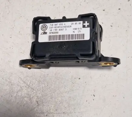 Volkswagen Touareg I ESP acceleration yaw rate sensor 7H0907652A DD78E2838D 10170103673