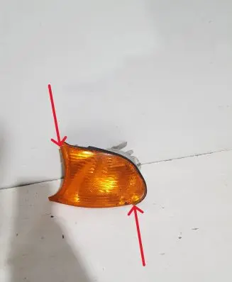 BMW 3 E46 Front indicator light 0311329001