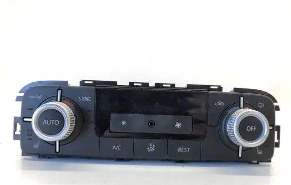 Volkswagen Touareg II Interior fan control switch 7P6907040CK