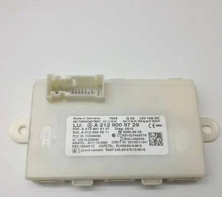 Mercedes-Benz GLE (W166 - C292) Keyless (KESSY) go control unit/module A2129009729