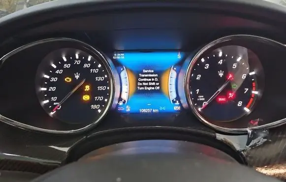 Maserati Quattroporte Speedometer (instrument cluster) 670100133 IMPRK1531591