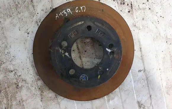 Hyundai ix20 Rear brake disc NOCODE