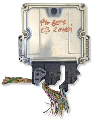 Peugeot 607 Engine control unit/module 9647472680 9646850580 0281011082