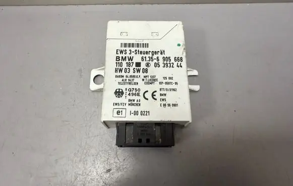 BMW 3 E46 Immobilizer control unit/module 6905668 05393244 110187