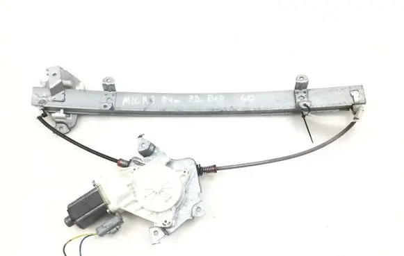 Nissan Micra Front door window regulator with motor 