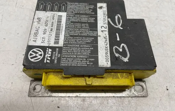 Volkswagen PASSAT B6 Airbag control unit/module 3C0909605F