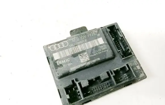 Audi A6 S6 C6 4F Door control unit/module 4f0959793e 4f0910793