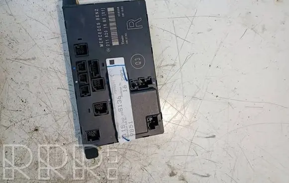 Mercedes-Benz E W211 Door control unit/module 2118201685 355556
