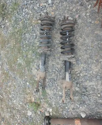 Jeep Grand Cherokee (WK) Rear shock absorber with coil spring 