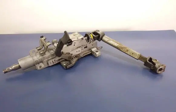 Steering wheel axle
