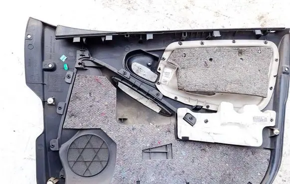 Toyota Yaris Front door card panel trim 676120D040