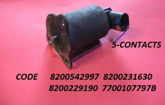 Renault Clio III EGR valve 8200542997 8200231630