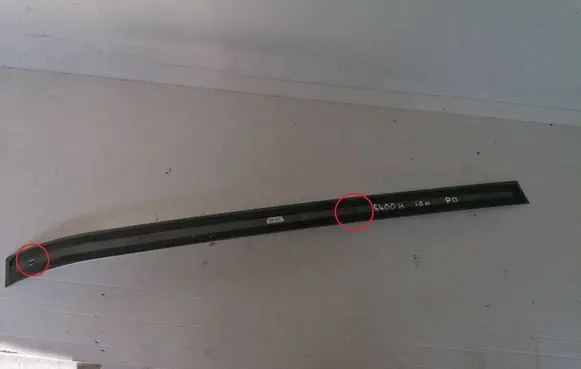 Mercedes-Benz S W221 Side skirt front trim A2216800435 2216800435