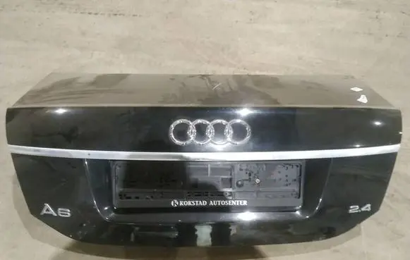 Audi A6 S6 C6 4F Tailgate/trunk/boot lid juodas