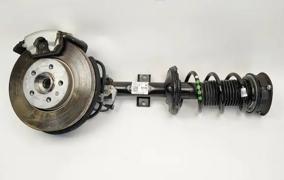 Seat Ibiza V (KJ) Front wheel hub spindle knuckle 2Q0407255AG 2Q0413031AK 2Q0615311