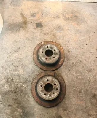 Nissan Qashqai Rear brake disc 
