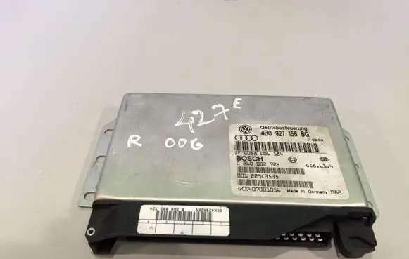 Audi A6 S6 C5 4B Gearbox control unit/module 4B0927156BG ZF6058006184