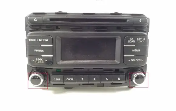 KIA Sportage Radio/CD/DVD/GPS head unit 96170D9340