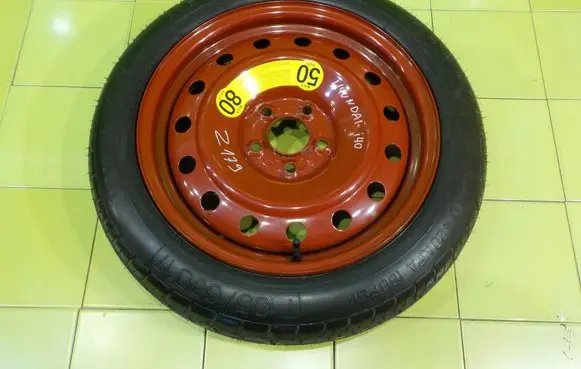 Ford Ka R17 spare wheel