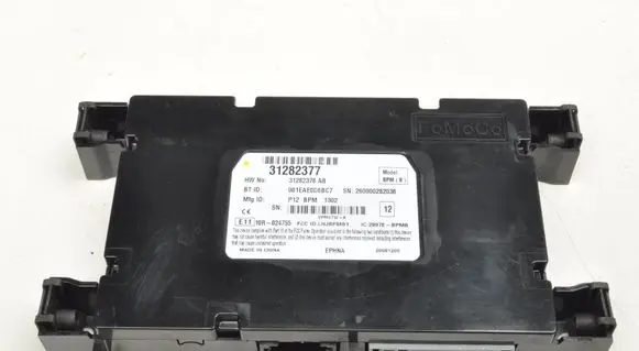 Volvo S40 Bluetooth control unit module 31282377