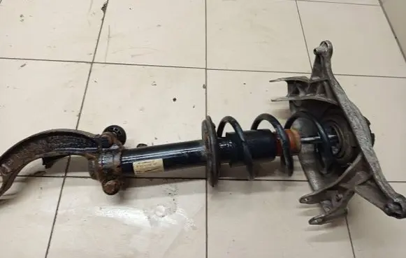 Audi A4 S4 B8 8K Front shock absorber with coil spring 8T0413031AF