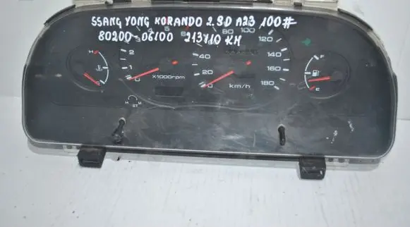 SsangYong Korando Speedometer (instrument cluster) 8020006100