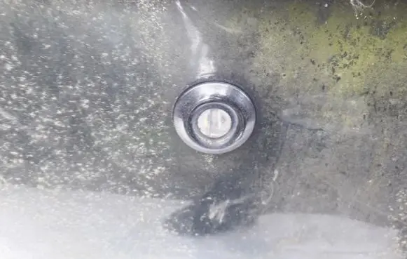 Mitsubishi Montero Front door lock (next to the handle) 
