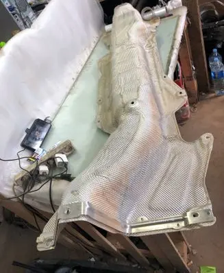 BMW X2 U10 Exhaust heat shield 
