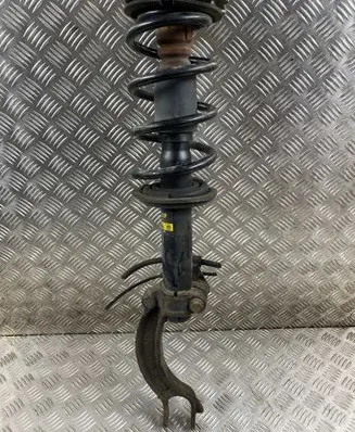 Front shock absorber with coil spring