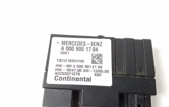 Mercedes-Benz E C207 W207 Fuel injection pump control unit/module A0009001704