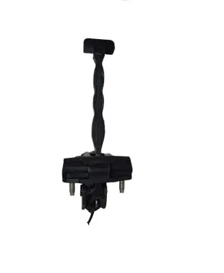 Front door check strap stopper