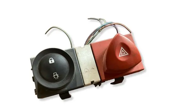 Renault Megane II Hazard light switch 88040001
