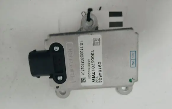 Opel Vectra C ESP acceleration yaw rate sensor 09184504 13665701
